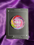 Eat Sleep D&D Repeat Hard Enamel Pin