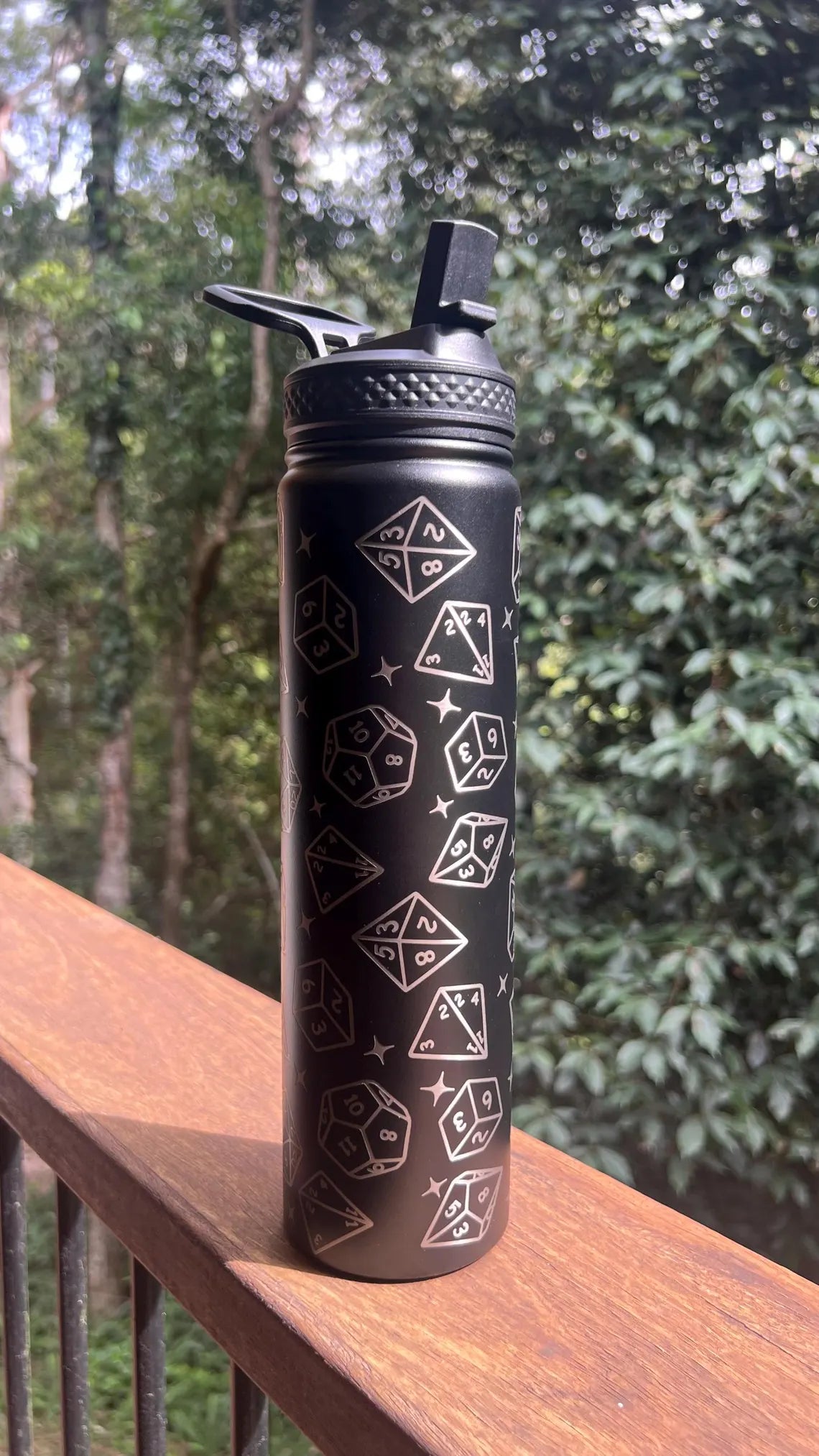 D&D Dice 32oz Insulated Water Bottle